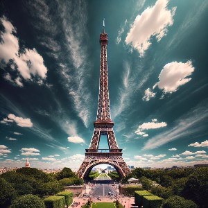 Eiffel Tower in Paris